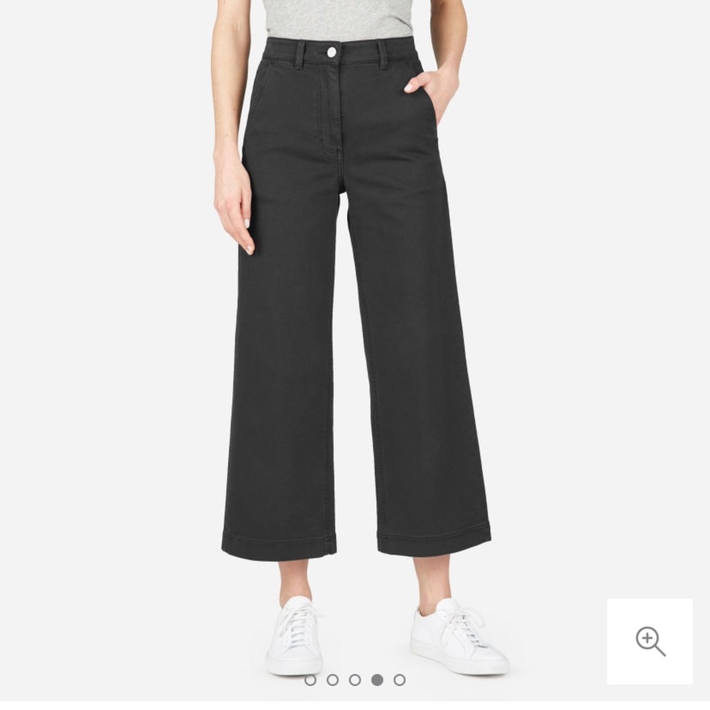 Everlane Wide Leg Crop Pant